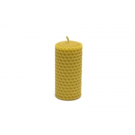 Rolovaná svíčka ze včelího vosku "Špalíček"