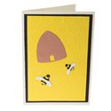 Přáníčko pro včelaře "Pilné včelky"