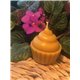 Svíčka ze včelího vosku "Sladký muffinek"