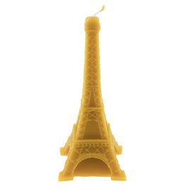 Svíčka ze včelího vosku "Eiffelova věž"