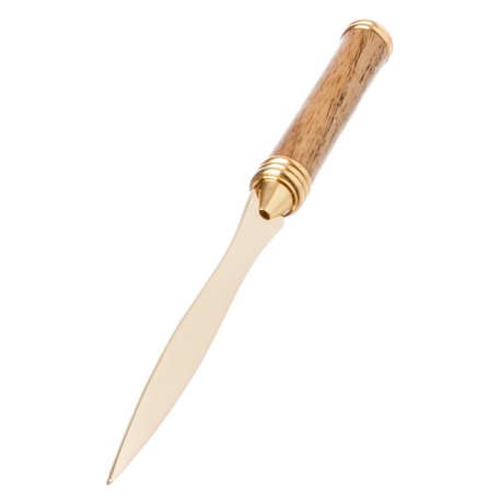 Luxusní dřevěný nůž na dopisy "Exotické zebrano"
