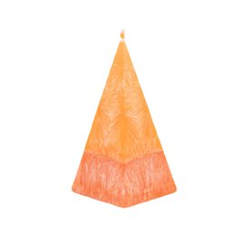 Svíčka malý jehlan - mandarinka