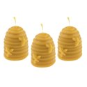 Sada tří svíček včelí úl - včeláčci